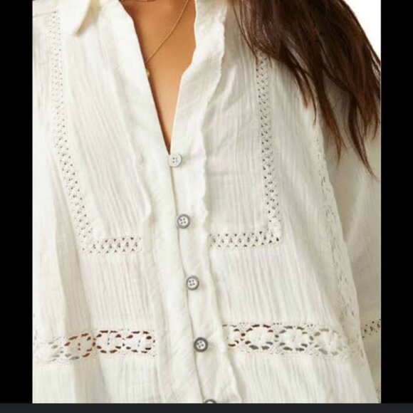 Free People Buttondown Shirt - Picture 4 of 16